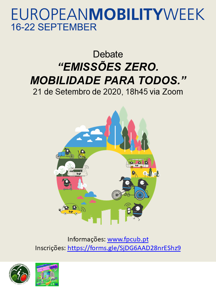 2020 09 21 Cartaz Debate Emissoes Zero Mobilidade para Todos
