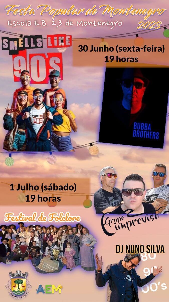 2023 FestasMontenegro Cartaz